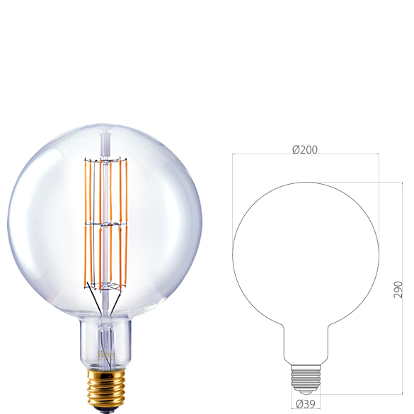 集魚灯モチーフのデザインLED電球「Siphon Grande」（サイフォングランデ）